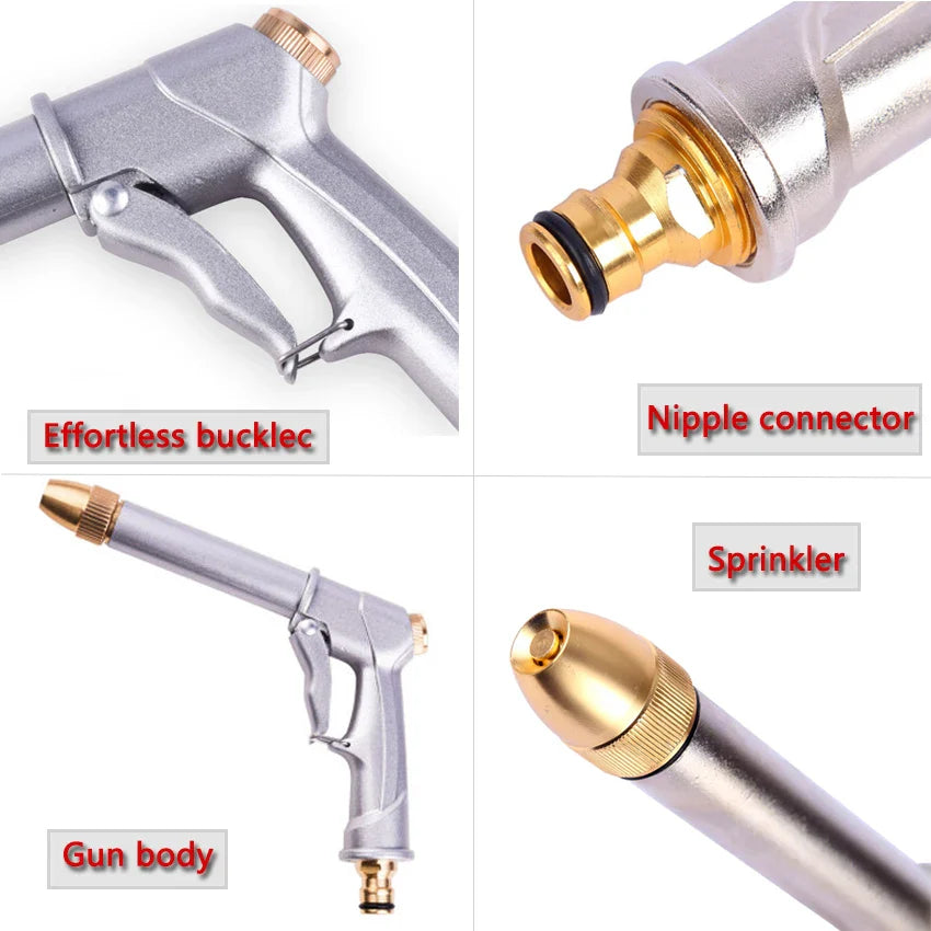Portable High-pressure Water Gun For Cleaning Car Wash Machine Garden Watering Hose Nozzle Sprinkler Foam Water Gun Dropshipping