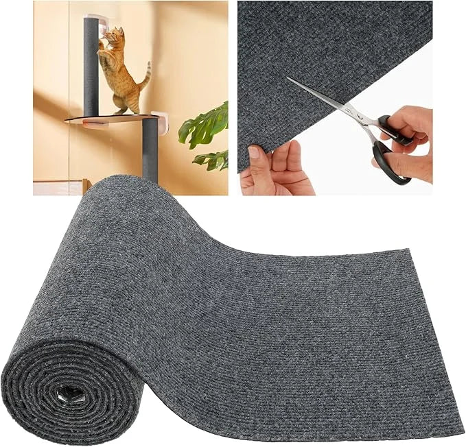 Cat Scratch Couch Furniture Protector Self-Adhesive Cat Scratch Pad for Covering Cat Tower and Couch Protector from Cat Claws