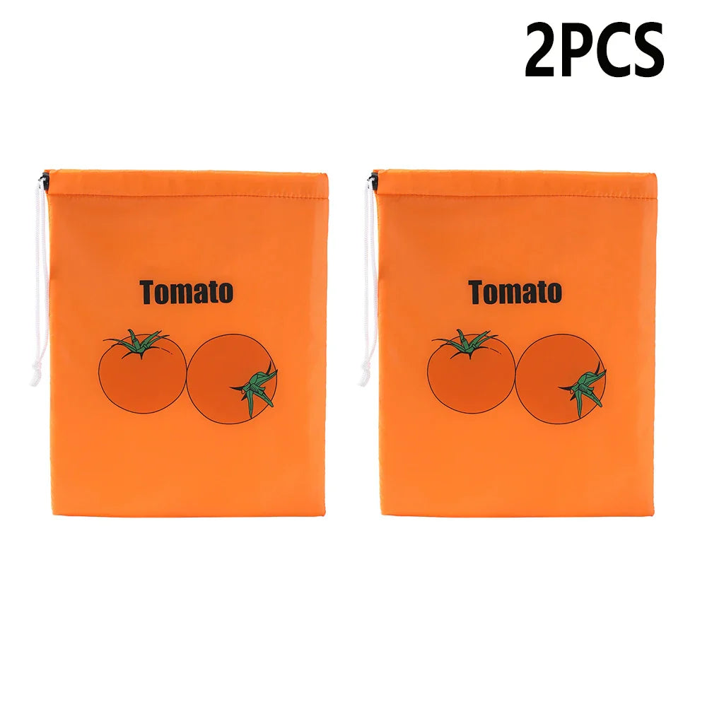 1/2/3/5pcs Yellow Banana Storage Bags Lettuce Storage Bag Prevents Odor 2 Weeks Fresh-keep Bundle Insulated Aluminum Film Bags