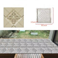 DIY Paving Casting Stepping Stone Square 1Pcs Road Concrete Mold Brick Antique Landscape Yard Decor Garden Reusable Making Tools