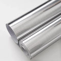 PVC Stainless Brushed Silver Removable Wallpaper Decor Film Vinyl Waterproof Oil-proof House Appliance Kitchen Elevator Sticker