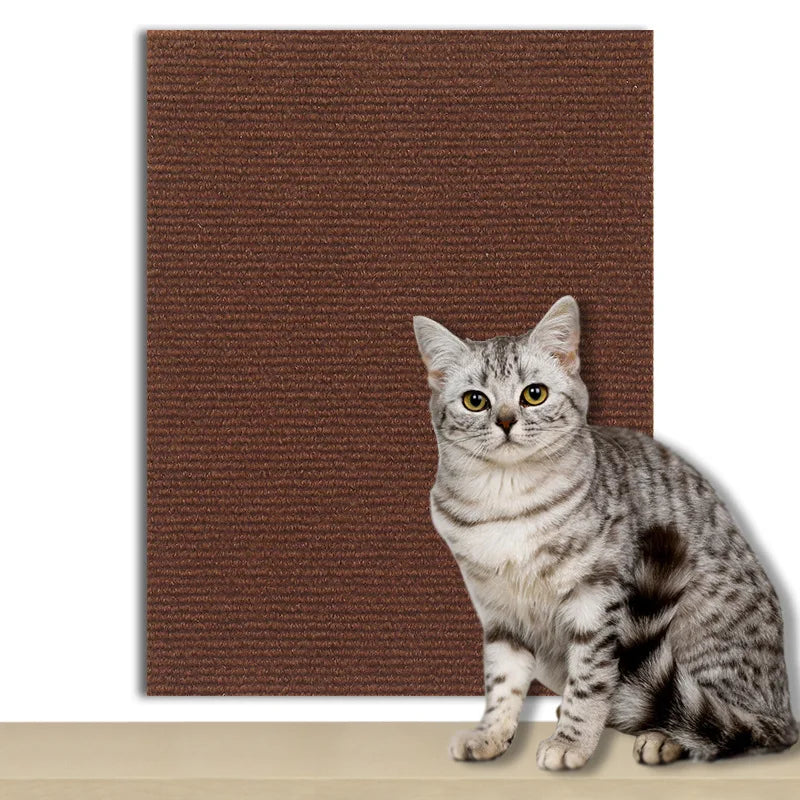 Cat Scratch Couch Furniture Protector Self-Adhesive Cat Scratch Pad for Covering Cat Tower and Couch Protector from Cat Claws