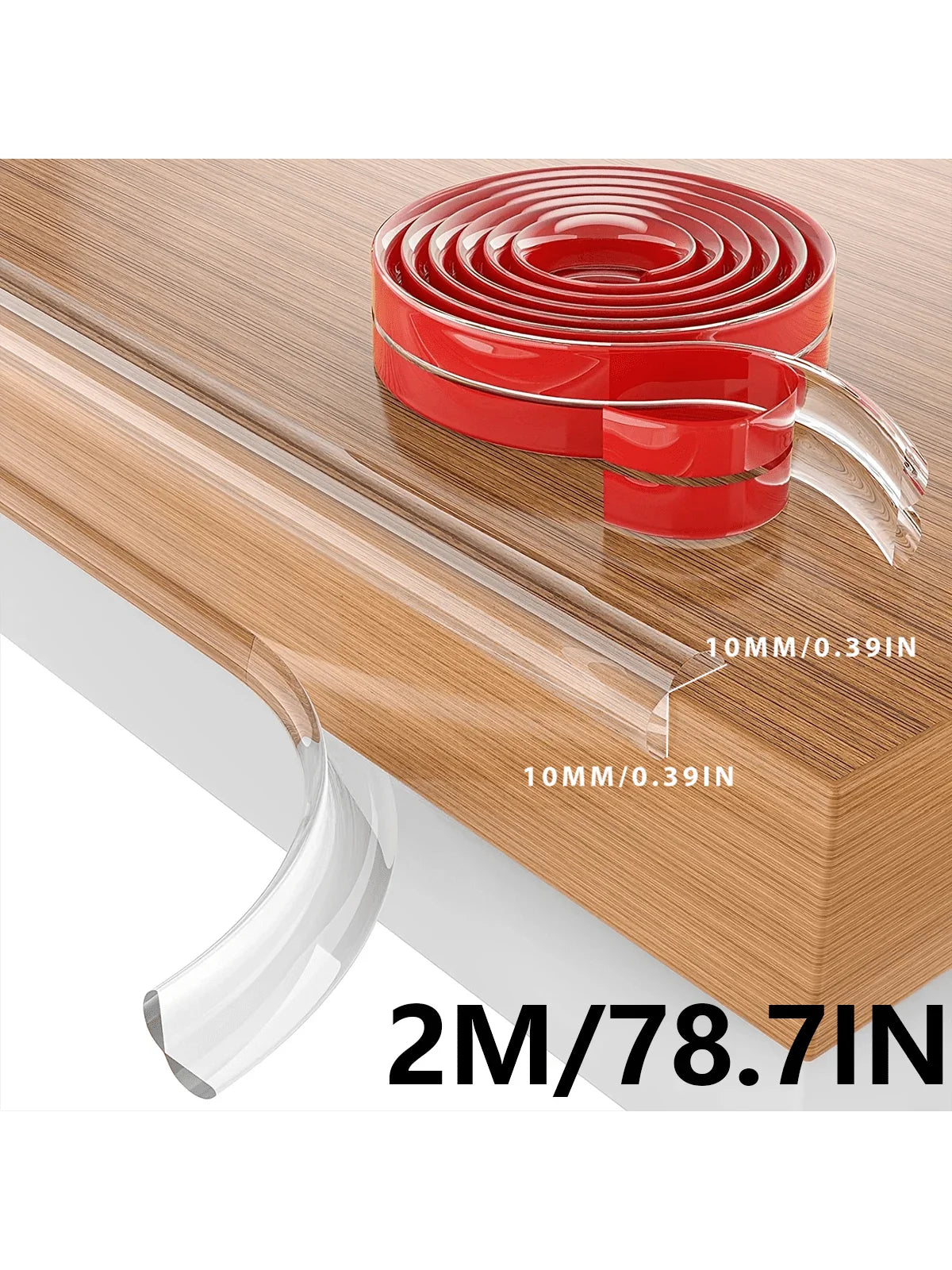 1m/3m/4m/5mProofing Edge Protector Strip L corner protectors Table Corner Protectors for Furniture Guards| Proof Corners and Edg