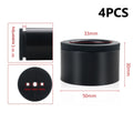 4Pcs Heavy Duty Sofa Cabinet Feet Leg Lift Furniture Extra Raiser Stand ABS Round Adjustable Furniture Accessories