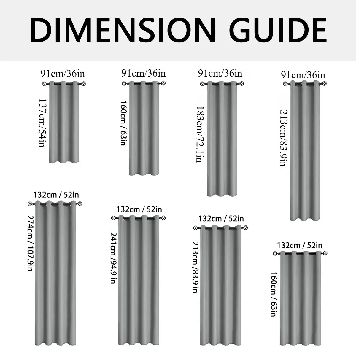 2pcs Modern 100% Blackout Solid Curtains, Window Curtains for Living Room, Bedroom, Kitchen, Home Decoration, Privacy Draps