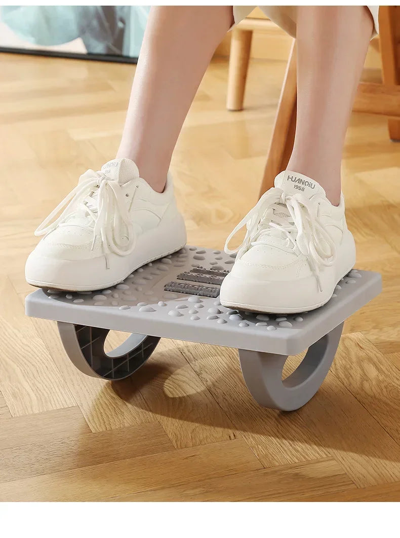NEW Portability Foot Rest Under Desk Footrest Ergonomic Foot Stool With Massage Rollers Foot Rest For Home Office Work