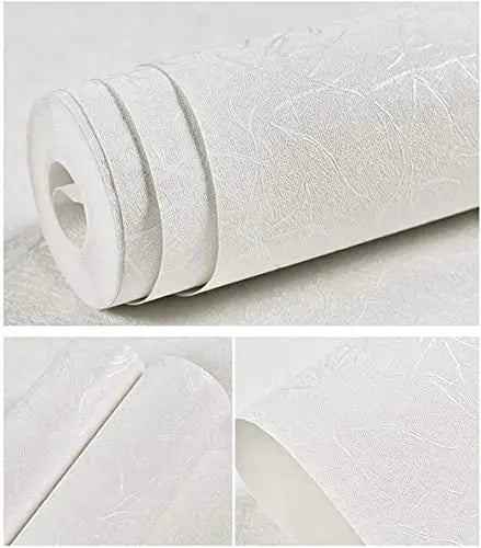 Black Silk Wallpaper Embossed Self Adhesive Wallpaper Removable Vinyl Black Peel and Stick Wallpaper Waterproof Furniture Decor