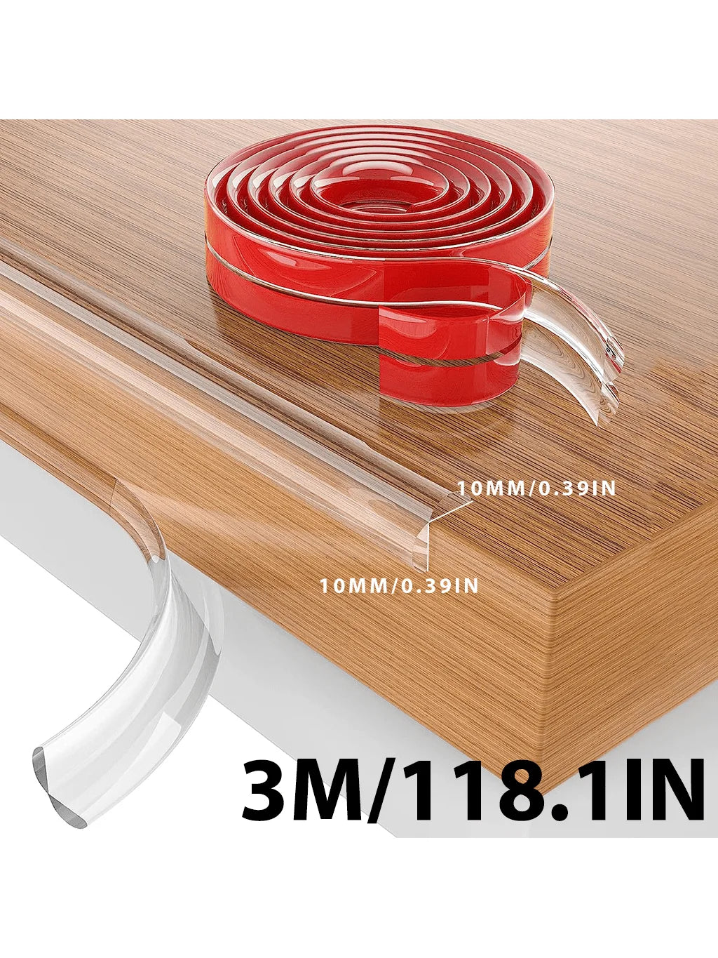 1m/3m/4m/5mProofing Edge Protector Strip L corner protectors Table Corner Protectors for Furniture Guards| Proof Corners and Edg