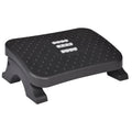 Ergonomic Under Desk Footrest Massage Rollers Leg Rest Pain Relief Non-slip Foot Stool Home Office Work Study Posture Correction