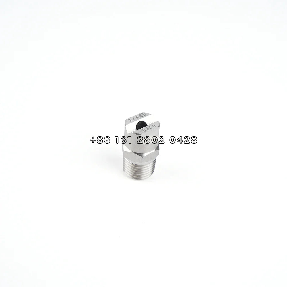 HU HVV 1/4 1/8Stainless steel fan-shaped nozzle atomization 15 25 40 50 65 80 95 110 degree industrial nozzle dust removal spray