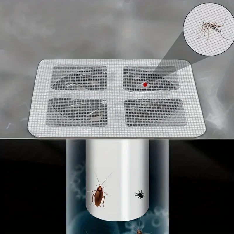 Disposable Hair Drain Catcher Mesh Anti-blocking Filter Floor Drains Sticker Shower Cover Kitchen Bathroom Sink Strainer Stopper