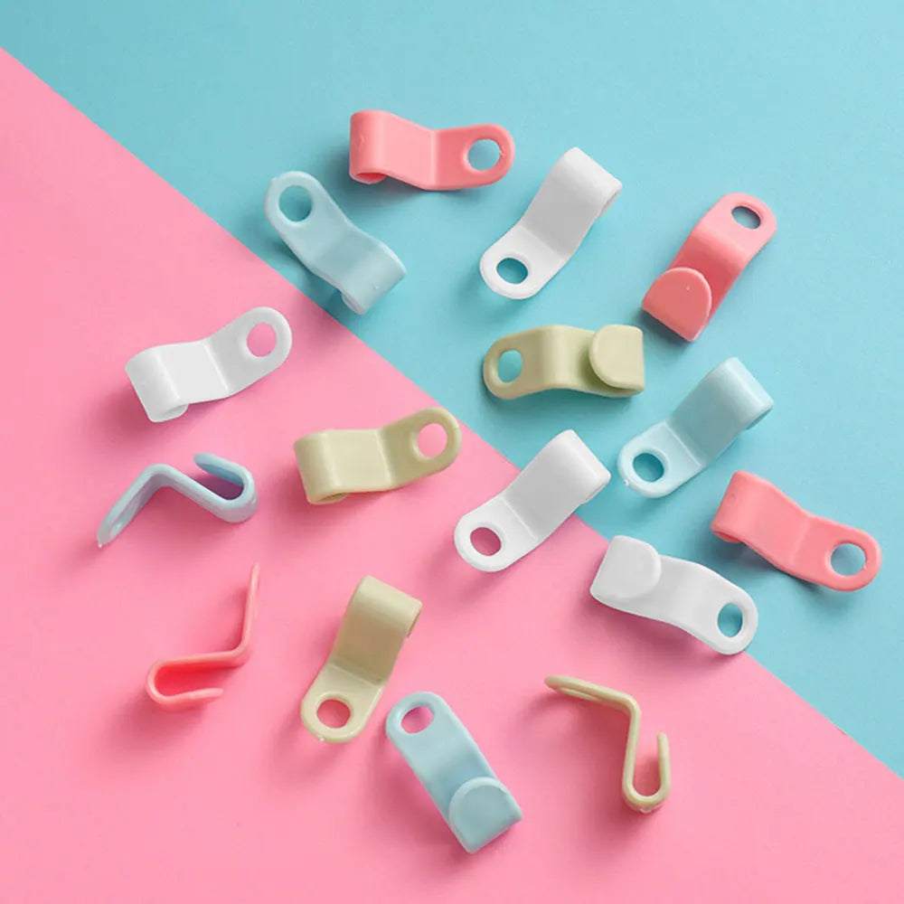 10Pcs Clothes Hanger Connector Hooks Magic Heavy Duty Cascading Connection Space Saving Extenders Clips For Organizer Closet