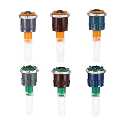 1Pc Adjustable Ray Jet Nozzle Sprinkler with 90-210/360 Arc 2.5-9.1m Range for Garden Lawn Irrigation Rotary Sprinkler
