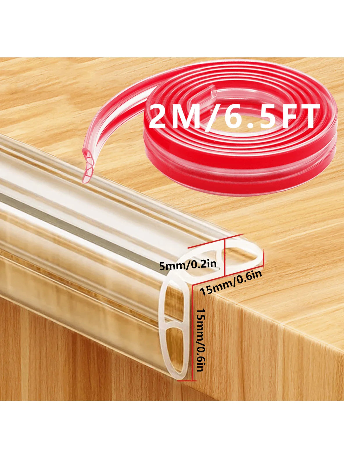 1m/3m/4m/5mProofing Edge Protector Strip L corner protectors Table Corner Protectors for Furniture Guards| Proof Corners and Edg